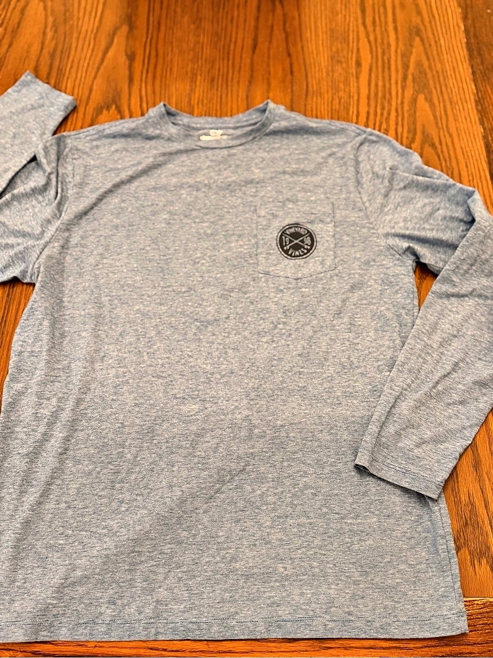 Vineyard Vines Edgartown T-Shirt Long Sleeve Blue XL youth